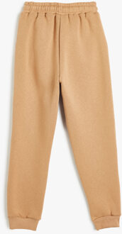 SWEAT BROEKEN Jogger Normaal Sweat Bottoms Camel