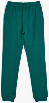 SWEAT BROEKEN Jogger Stiksel detail Sweat Bottoms Groen