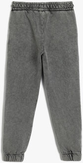 SWEAT BROEKEN Normale taille Normaal Sweat Bottoms Donkergrijs