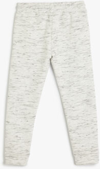 SWEAT BROEKEN Normale taille Normaal Sweat Bottoms Lichtgrijs