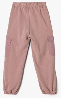 SWEAT BROEKEN Parachute Met gebruik van twee verschillende stoffen Sweat Bottoms Roze