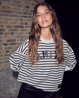 Sweat hl10441 stripe Ecru