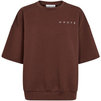 Sweat hl10461 maxi - maat M Bruin