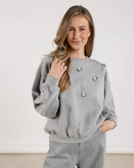 Sweat nkf03021 beatriz Grijs - XXL