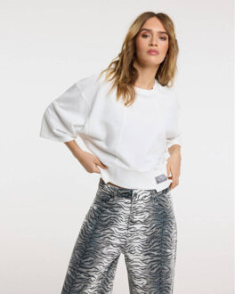 Sweat r2602722920 - maat L Wit