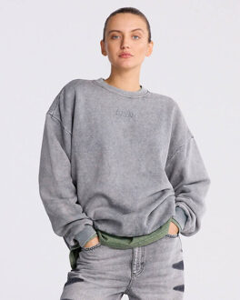 Sweat w2502007 basic worn Grijs