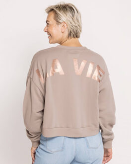 Sweat zs088-n3102 zhute Beige - M