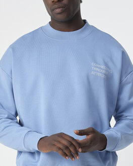 sweater anton - maat L Blauw