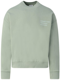 sweater anton - maat L Groen