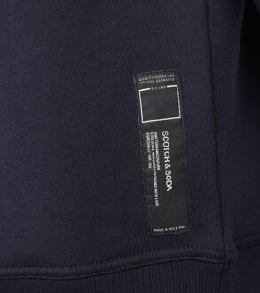 Sweater Chest Pocket Donkerblauw - M,L,XL