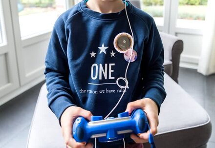 Sweater kind Marineblauw 7- 8 jaar