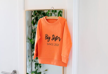 Sweater Kind Oranje 9 - 11 jaar