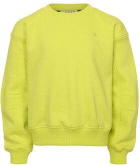 Sweater lime voor meisjes in de kleur Geel - 176