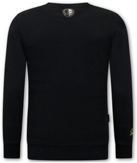 Sweater mc honor & loyalty Zwart - XL