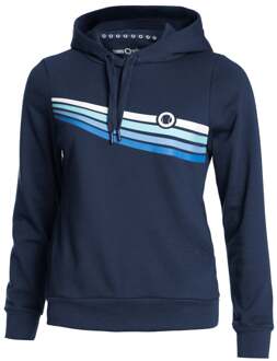 Sweater Met Capuchon Special Edition Dames donkerblauw - XS