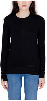 Sweater Met Crewneck Zwart