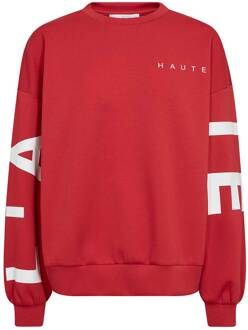 Sweater met logo Maxi  rood - S,