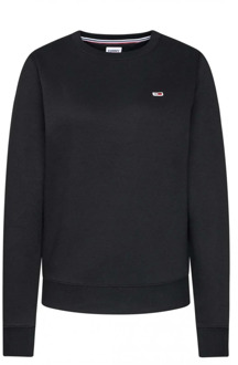 Sweater met logo Zwart - XS