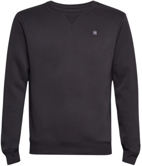 Sweater met logoborduring Zwart