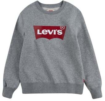 Sweater met logoprint Grijsmele - 68