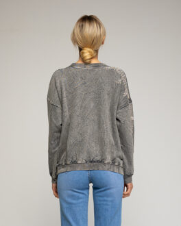 Sweater met pailletten Grijs - One Size
