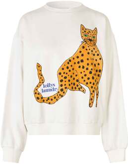 Sweater met print Sydney  wit - XS,S,M,L,
