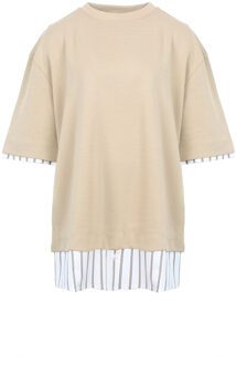Sweater mini-jurk Secret  beige - XS,S,M,L,