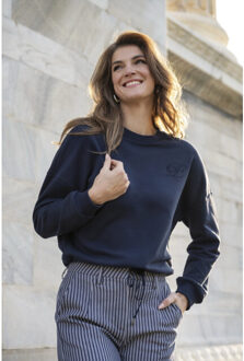 Sweater nathalie navy Blauw - M