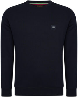 Sweater navy Blauw - L