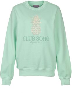 Sweater Piña Colada  groen - XS,S,M,L,XL,