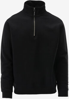 Sweater SIDELINE WORDMARK HALFZ zwart - M;XL;XXL