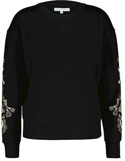 Sweater srb4098 terry multi black Print / Multi