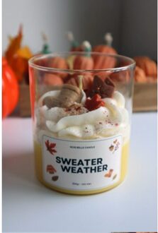 sweater weather kaars, 300 gram