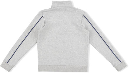Sweatjack Crest - maat 10J / 140cm Grijs