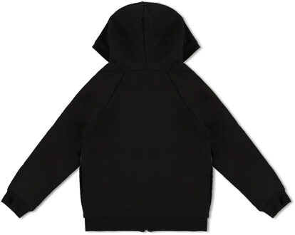 Sweatjack Met Capuchon - maat 12J / 152cm Zwart
