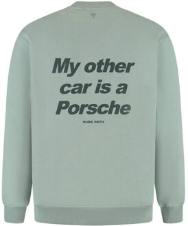 Sweatshirt 25030309 Groen - M