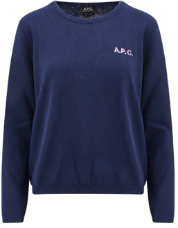 Sweatshirt A.p.c. , Blue , Dames - L,M,S