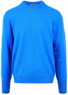 Sweatshirt Ballantyne , Blue , Heren - M,3Xl