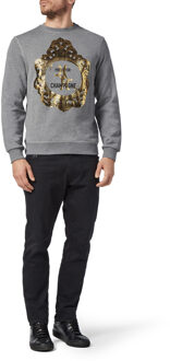 Sweatshirt Baroque - maat 3XL Grijs