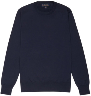 Sweatshirt Brooks Brothers , Blue , Heren - 2Xl,Xl,L,M,S