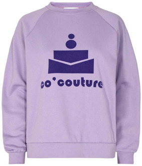 Sweatshirt Co'Couture , Purple , Dames - XS