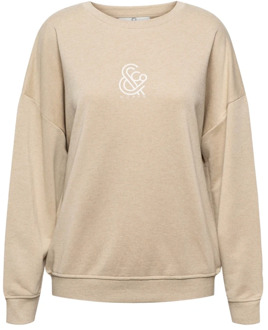 Sweatshirt &Co Woman , Beige , Dames - XS