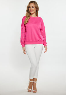 Sweatshirt Dames roze - maat S