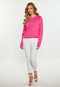 Sweatshirt Dames roze - maat S
