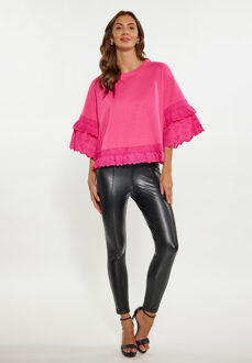 Sweatshirt Dames roze
