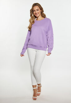 Sweatshirt Dames violet - M