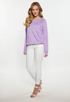 Sweatshirt Dames violet