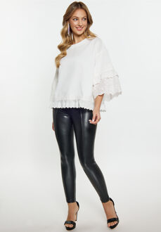 Sweatshirt Dames wit - M