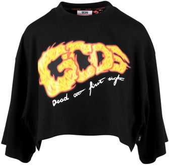 Sweatshirt Gcds , Black , Dames - XS