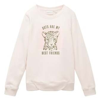 Sweatshirt Luipaard Cotton Candy Pink Roze/lichtroze - 104/110